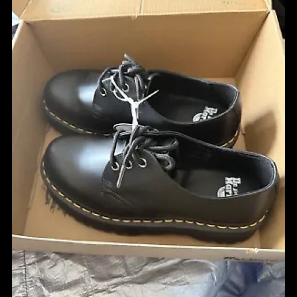 Dr. Martens Black Leather Shoes
